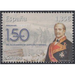 España Spain 5249 2018 Leopoldo O´Donnell MNH España Spain 5249 2018 Leopoldo O´Donnell MNH