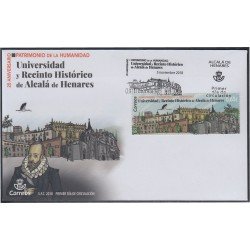 España Spain 5266 2018 Universidad y Recinto Histórico de Alcalá de Henares SPD Sobre Primer Día España Spain 5266 2018 Universidad y Recinto Histórico de Alcalá de Henares SPD Sobre Primer Día