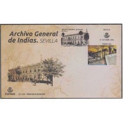 España Spain 5265 2018 Archivo General de Indias SPD Sobre Primer Día España Spain 5265 2018 Archivo General de Indias SPD Sobre Primer Día