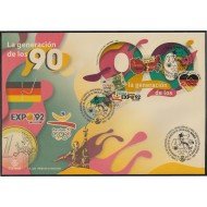 España Spain 5247 2018 La Generación de los 90 SPD Sobre Primer Día
