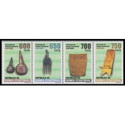 Guinea Ecuatorial 563/66 2018 Artesanía MNH Guinea Ecuatorial 563/66 2018 Artesanía MNH