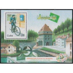 Cuba HB 153 1998 Juvalux 98 Exposición Filatélica Mundial MNH Cuba HB 153 1998 Juvalux 98 Exposición Filatélica Mundial MNH