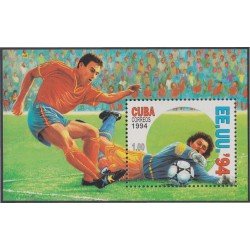 Cuba HB 137 1994 Copa del Mundo de Fútbol 1994 en Estados Unidos MNH Cuba HB 137 1994 Copa del Mundo de Fútbol 1994 en Estados Unidos MNH