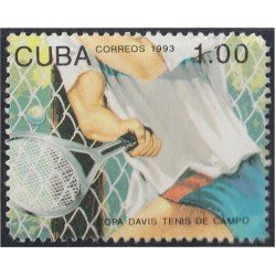Cuba SH 134 1993 Copa Davis Tenis de Campo usados Cuba SH 134 1993 Copa Davis Tenis de Campo usados