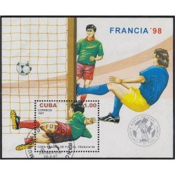 Cuba HB 150 1997 Copa del Mundo de Fútbol 1998 Francia usados Cuba HB 150 1997 Copa del Mundo de Fútbol 1998 Francia usados