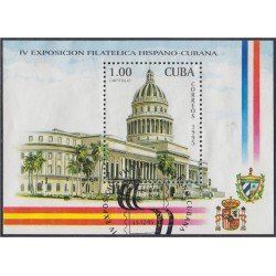 Cuba HB 143 1995 IV Exposición Filatélica Hispano - Cubano usados Cuba HB 143 1995 IV Exposición Filatélica Hispano - Cubano usados