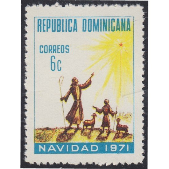 Rep. Dominicana 705 1971 Navidad Christmas MNH Rep. Dominicana 705 1971 Navidad Christmas MNH