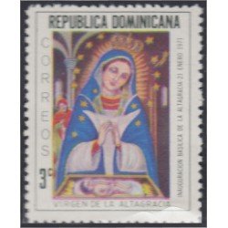 Rep. Dominicana 696 1971 Virgen de la Altagracia MNH Rep. Dominicana 696 1971 Virgen de la Altagracia MNH