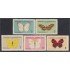 Rep. Dominicana 638/42 1966 Mariposas Butterflies MNH