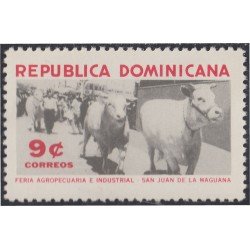 Rep. Dominicana 540 1960 Feria Agropecuaria e Industrial Vacas MH Rep. Dominicana 540 1960 Feria Agropecuaria e Industrial Vacas MH