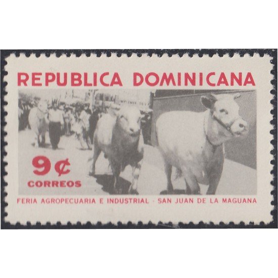 Rep. Dominicana 540 1960 Feria Agropecuaria e Industrial Vacas MH Rep. Dominicana 540 1960 Feria Agropecuaria e Industrial Vacas MH