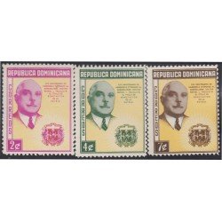 Rep. Dominicana 499/01 1958 Generalísimo Dr. Rafael Leonidas Trujillo Molina MH