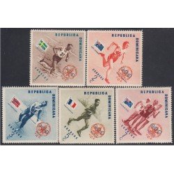 Rep. Dominicana 462/66 1957 Deportes Juegos olímpicos de Melbourne MH Rep. Dominicana 462/66 1957 Deportes Juegos olímpicos de Melbourne MH