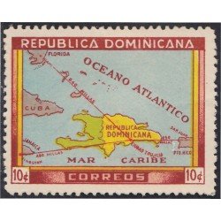 Rep. Dominicana 393 1946 450º Aniversario de la Fundación de Santo Domingo MH Rep. Dominicana 393 1946 450º Aniversario de la Fundación de Santo Domingo MH