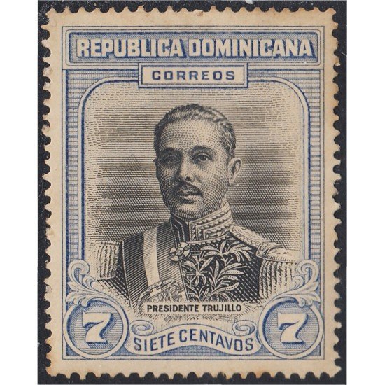 Rep. Dominicana 263 1933 Presidente Trujillo MH