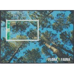 Cuba HB 278 2010 Flora y Fauna Arboles Pinos MNH