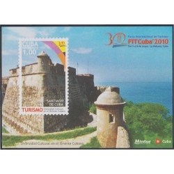 Cuba HB 277 2010 Feria Internacional de Turismo Santiago de Cuba MNH