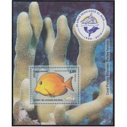 Cuba HB 269 2010 50 Aniversario del Acuario Nacional MNH Cuba HB 269 2010 50 Aniversario del Acuario Nacional MNH