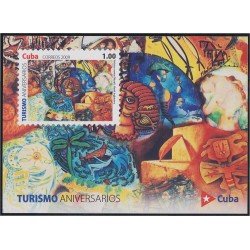 Cuba HB 264 2009 Turismo Mural de artistas varios MNH Cuba HB 264 2009 Turismo Mural de artistas varios MNH