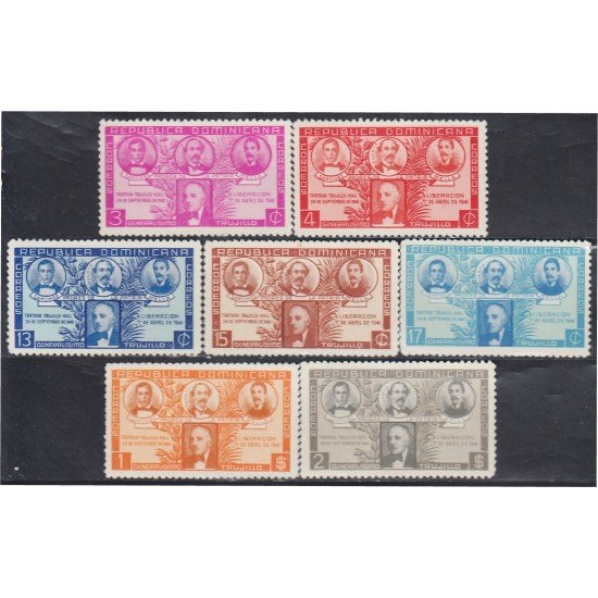 Rep. Dominicana 344/50 Generalísimo Trujillo Sin Goma Rep. Dominicana 344/50 Generalísimo Trujillo Sin Goma