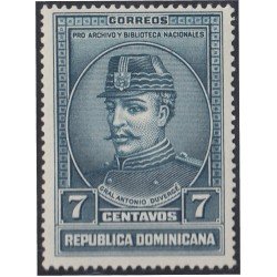 Rep. Dominicana 289 1936 General Antonio Duvergé Sin Goma