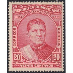 Rep. Dominicana 257 1933 Presidente Fernando Arturo de Medino Sin Goma Rep. Dominicana 257 1933 Presidente Fernando Arturo de Medino Sin Goma