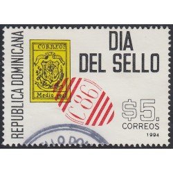 Rep. Dominicana 1153 1994 Día del sello usados Rep. Dominicana 1153 1994 Día del sello usados