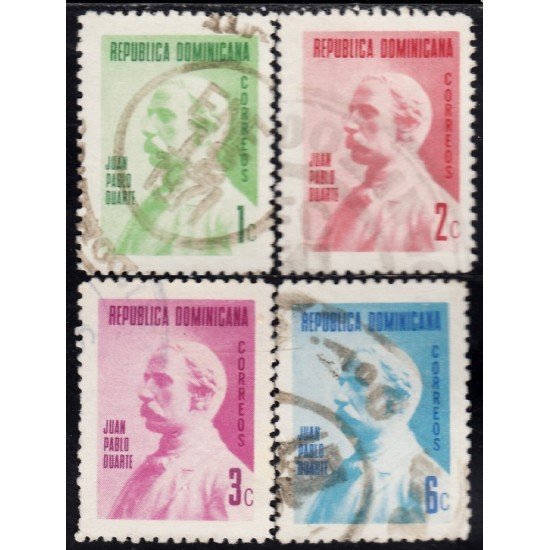 Rep. Dominicana 682/85 1970 Juan Pablo Duarte usados