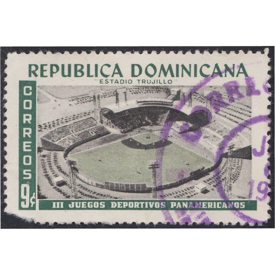 Rep. Dominicana 522 1959 III Juegos Deportivos Nacionales usados Rep. Dominicana 522 1959 III Juegos Deportivos Nacionales usados