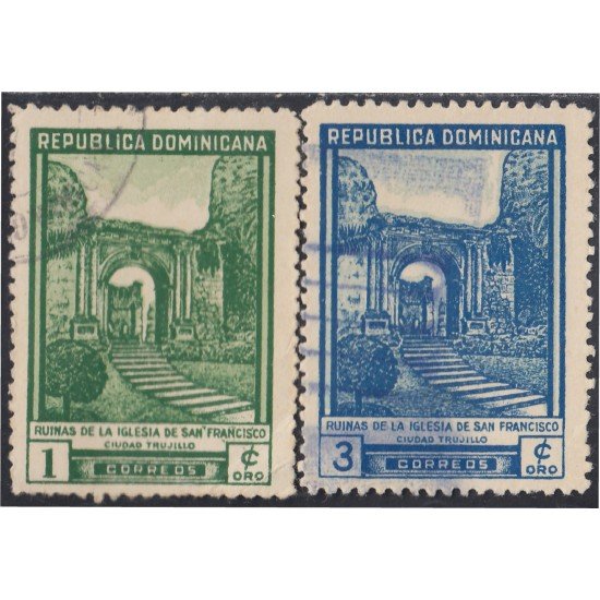 Rep. Dominicana 403/04 Ruinas de la Iglesia de San Francisco usados Rep. Dominicana 403/04 Ruinas de la Iglesia de San Francisco usados