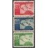 Rep. Dominicana 336/38 1940 2ª Reunión Interamericana del Caribe usados