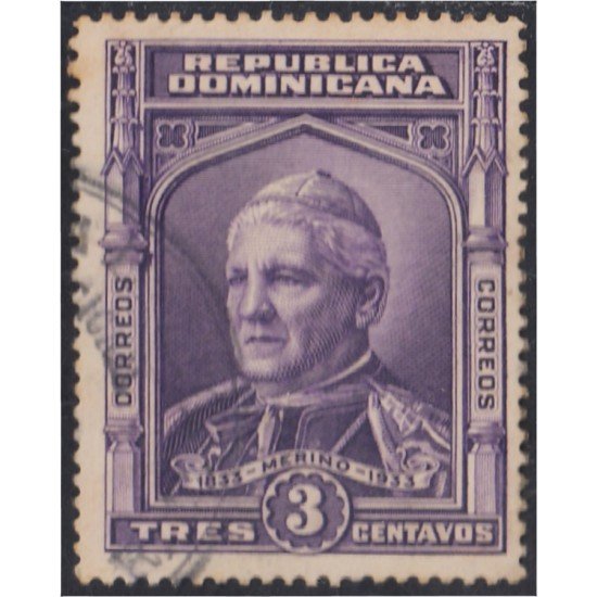 Rep. Dominicana 252 1933 Centenario del nacimiento del Presidente Fernando Arturo de Medino Mausoleo usados Rep. Dominicana 252 1933 Centenario del nacimiento del Presidente Fernando Arturo de Medino Mausoleo usados