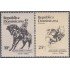Rep. Dominicana 1006/07 1986 Máximo Gómez MNH