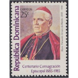 Rep. Dominicana 977 1985 Monseñor Fernando Arturo de Meriño MNH Rep. Dominicana 977 1985 Monseñor Fernando Arturo de Meriño MNH