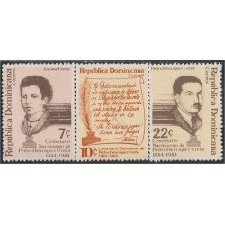 Rep. Dominicana 926/28 1984 Pedro Henriquez Ureña MNH Rep. Dominicana 926/28 1984 Pedro Henriquez Ureña MNH