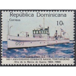 Rep. Dominicana 924 1984 140 Aniversario combate naval Tortuguero MNH Rep. Dominicana 924 1984 140 Aniversario combate naval Tortuguero MNH