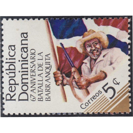 Rep. Dominicana 918 1983 67 Aniversario de la Batalla de la Barranquita MNH Rep. Dominicana 918 1983 67 Aniversario de la Batalla de la Barranquita MNH
