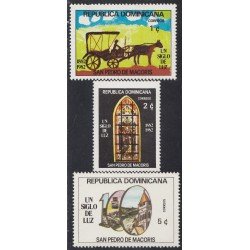 Rep. Dominicana 891/93 1982 Ciudad San Pedro de Macorís MNH Rep. Dominicana 891/93 1982 Ciudad San Pedro de Macorís MNH