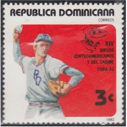 Rep. Dominicana 890 1982 XIV Juegos Centroamericanos y del Caribe MNH Rep. Dominicana 890 1982 XIV Juegos Centroamericanos y del Caribe MNH