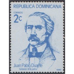 Rep. Dominicana 878 1982 Juan Pablo Duarte MNH Rep. Dominicana 878 1982 Juan Pablo Duarte MNH