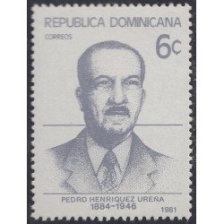 Rep. Dominicana 871 1981 Pedro Henriquez Ureña MNH Rep. Dominicana 871 1981 Pedro Henriquez Ureña MNH