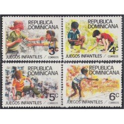 Rep. Dominicana 855/58 1980 Juegos infantiles MNH Rep. Dominicana 855/58 1980 Juegos infantiles MNH