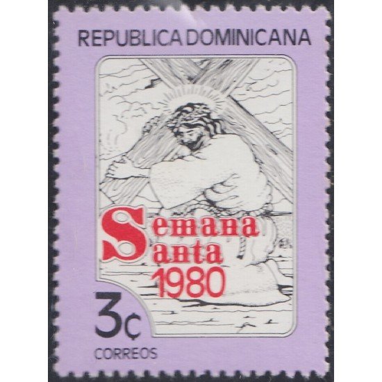 Rep. Dominicana 848 1980 Semana Santa MNH Rep. Dominicana 848 1980 Semana Santa MNH