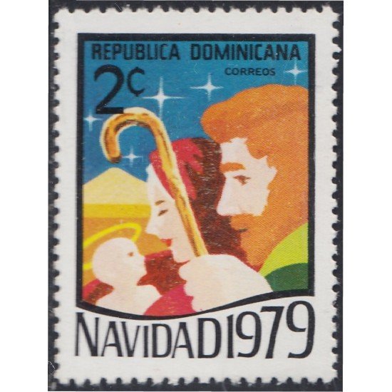 Rep. Dominicana 847 1979 Navidad Christmas MNH Rep. Dominicana 847 1979 Navidad Christmas MNH