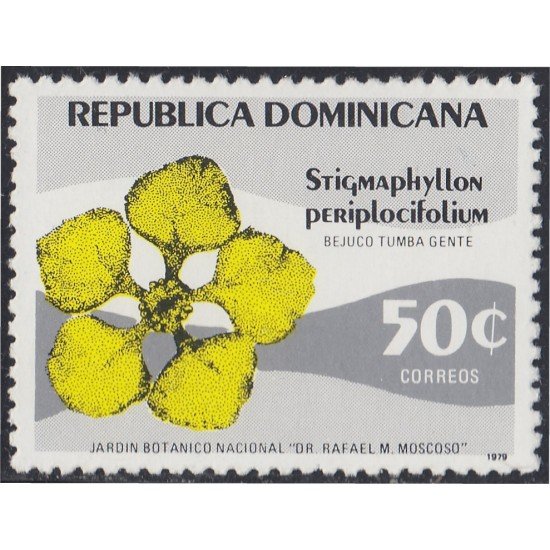 Rep. Dominicana 836 1979 Jardín Botánico Nacional Dr. Rafael Moscoso MNH Rep. Dominicana 836 1979 Jardín Botánico Nacional Dr. Rafael Moscoso MNH