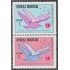 Rep. Dominicana 808/09 1977 XII Convención Anual de Lions International MNH