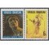 Rep. Dominicana 786/87 1976 Navidad Christmas MNH