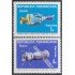 Rep. Dominicana 768/69 1975 Primera misión internacional tripulada al espacio Satélites Apolo y Soyuz MNH