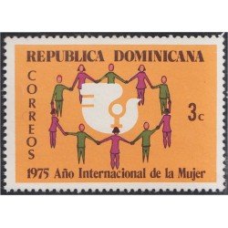 Rep. Dominicana 766 1975 Año Internacional de la Mujer MNH