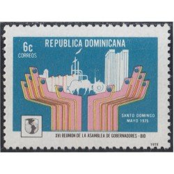 Rep. Dominicana 764 1975 XVI Reunión de la Asamblea de Gobernadores MNH